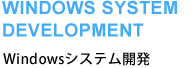 Windowsシステム開発